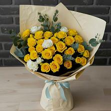 Букет цветов из:  Розы в Новый Городок