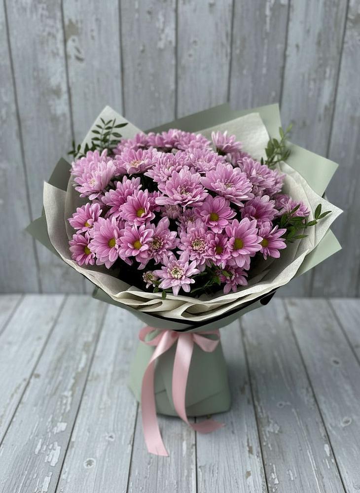 Букет цветов из: Хризантемы в Новый Городок