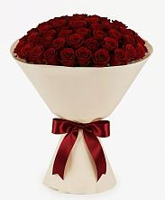 Букет 101 Бордовая роза Блэк Бакарра в Новый Городок