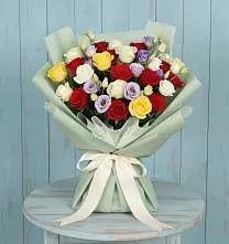 Букет цветов из:  Розы в Новый Городок
