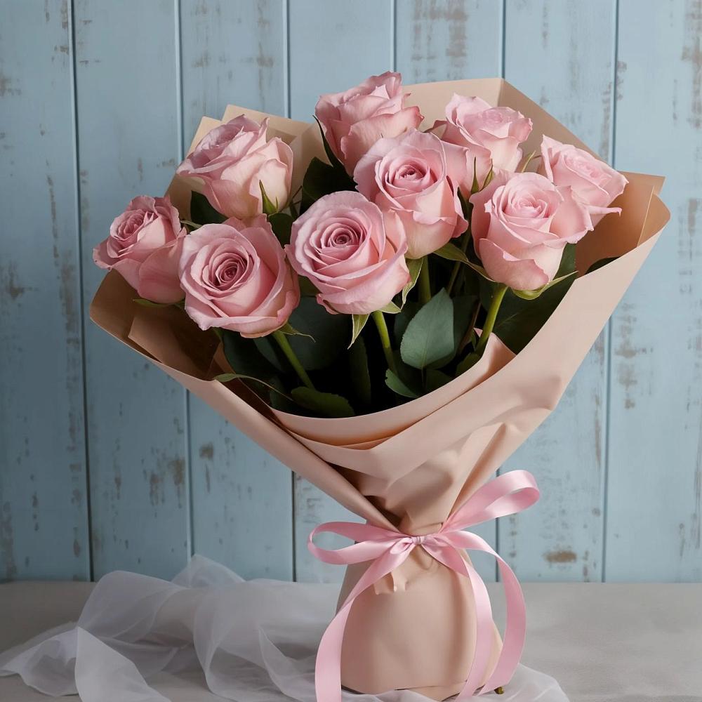 Букет цветов из: Розы в Новый Городок