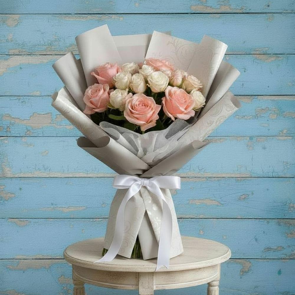 Букет цветов из: Розы в Новый Городок