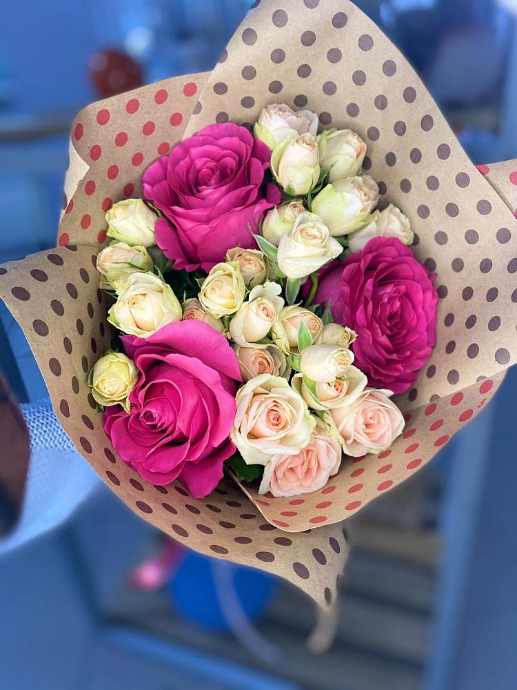 Букет цветов из: Розы в Новый Городок