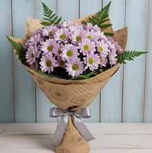 Букет цветов из:  Хризантемы в Новый Городок