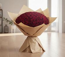 Букет 101 Красная роза в Новый Городок