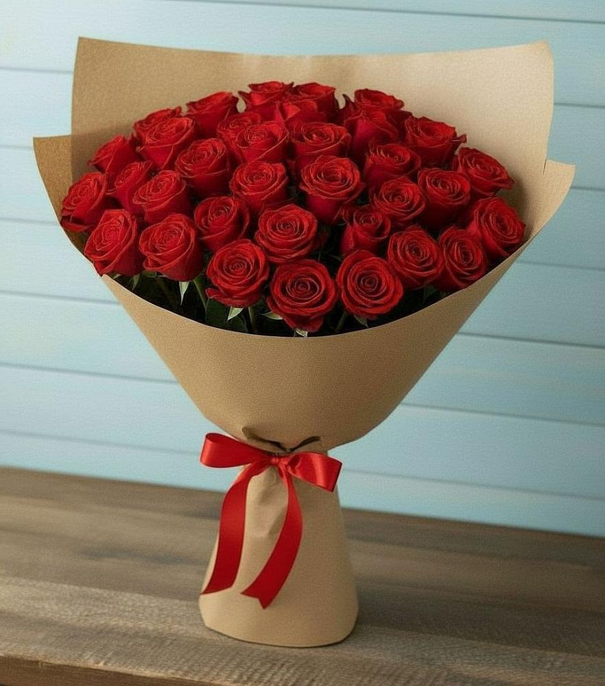 Букет Красные розы Милано в Новый Городок