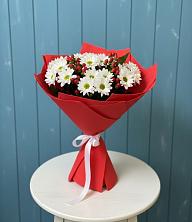 Букет цветов из:  Хризантемы в Новый Городок