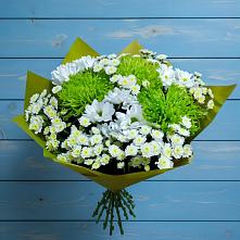 Букет цветов из:  Хризантемы #REPLACE_PRED# Новый Городок