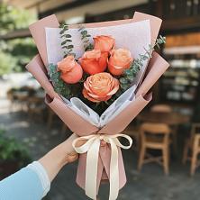 Букет цветов из:  Розы в Новый Городок