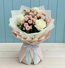 Букет цветов из:  Розы #REPLACE_PRED# Новый Городок