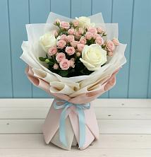Букет цветов из:  Розы в Новый Городок