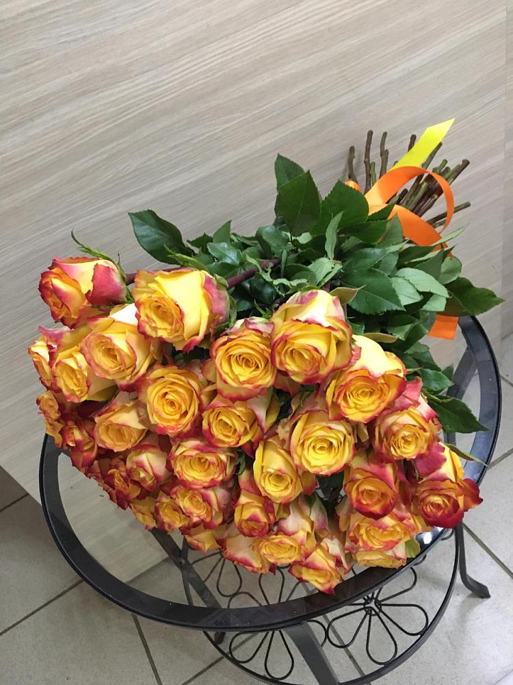 Букет Желтые розы в Новый Городок