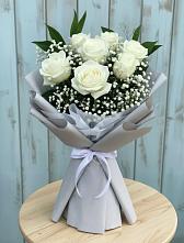 Букет цветов из:  Розы в Новый Городок