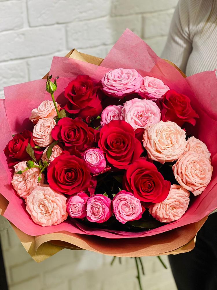 Букет цветов из: Розы в Новый Городок