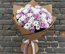 Букет цветов из:  Хризантемы в Новый Городок