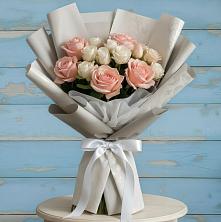 Букет цветов из:  Розы в Новый Городок