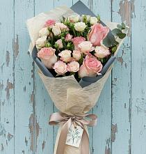 Букет цветов из:  Розы в Новый Городок