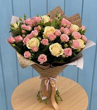 Букет цветов из:  Розы в Новый Городок