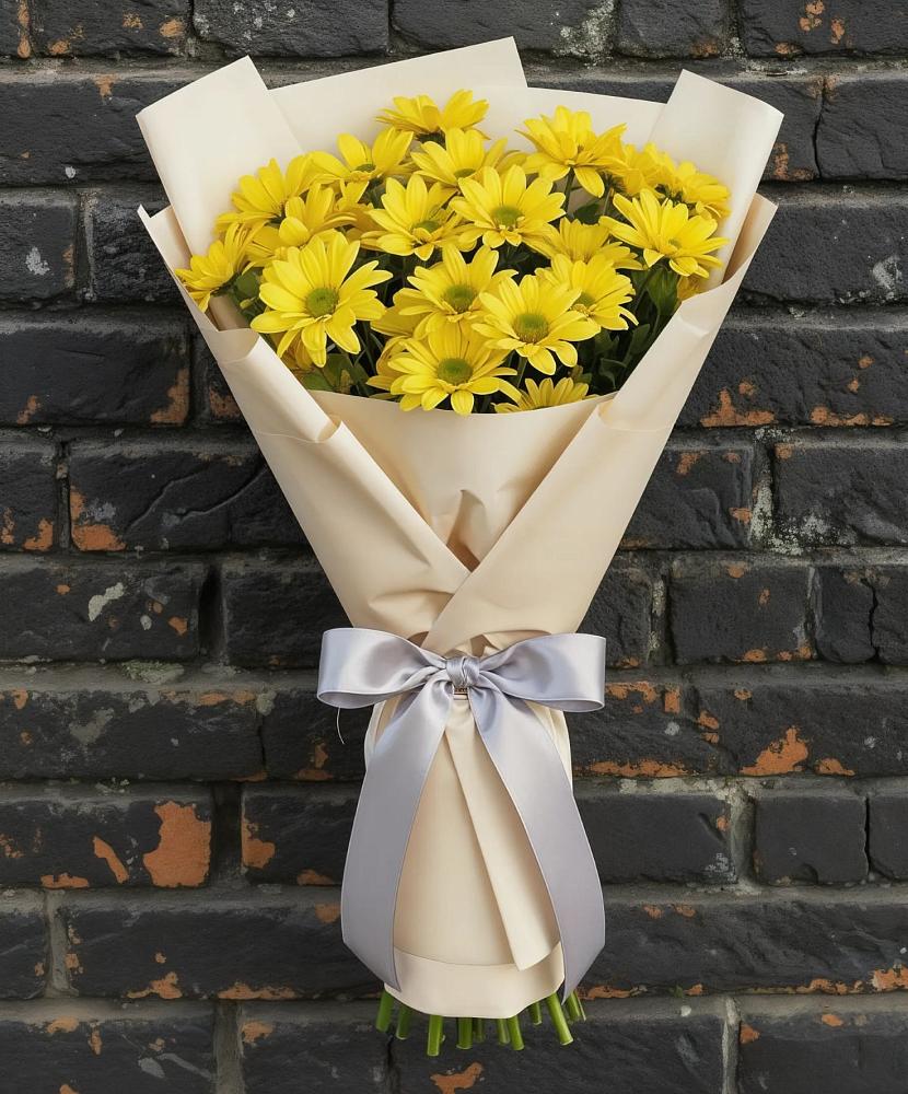 Букет цветов из: Хризантемы в Новый Городок