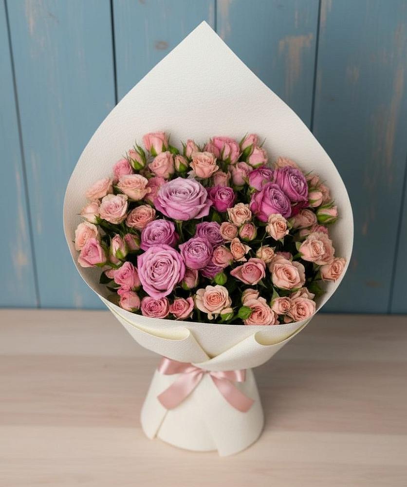 Букет цветов из: Розы в Новый Городок