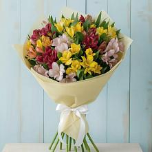 Букет цветов из:  Альстромерии в Новый Городок