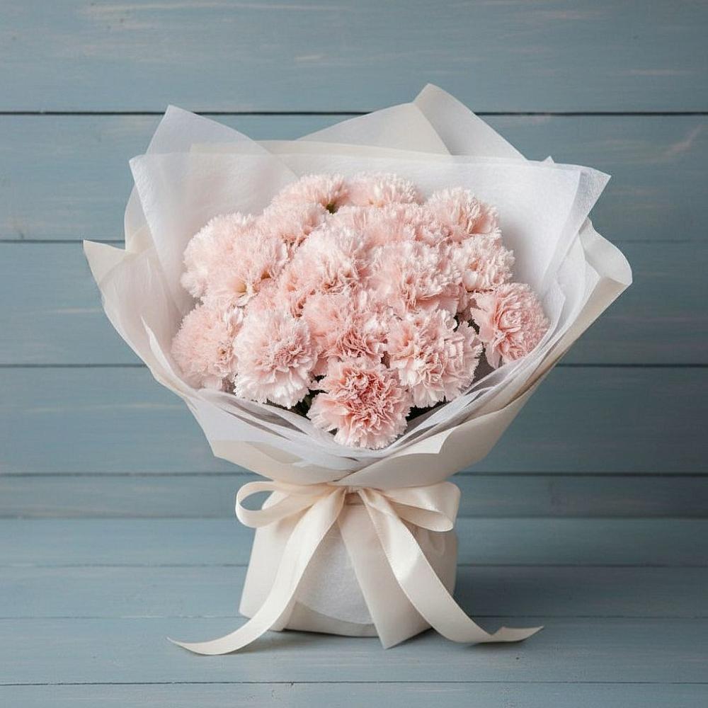 Букет цветов из: Гвоздики в Новый Городок