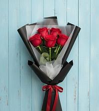 Букет цветов из:  Розы в Новый Городок