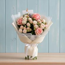 Букет цветов из:  Розы #REPLACE_PRED# Новый Городок