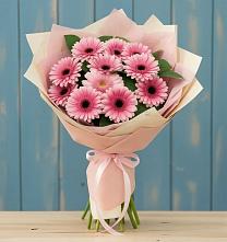 Букет цветов из:  Герберы в Новый Городок