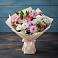 Букет цветов из: Хризантемы, Альстромерии и Розы в Новый Городок